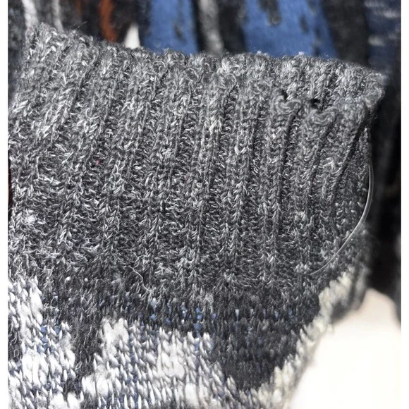 VTG Scandia‎ Cardigan Sweater Mens L Abstract Eclectic Grandpa Kurt Cobain USA - Picture 5 of 10